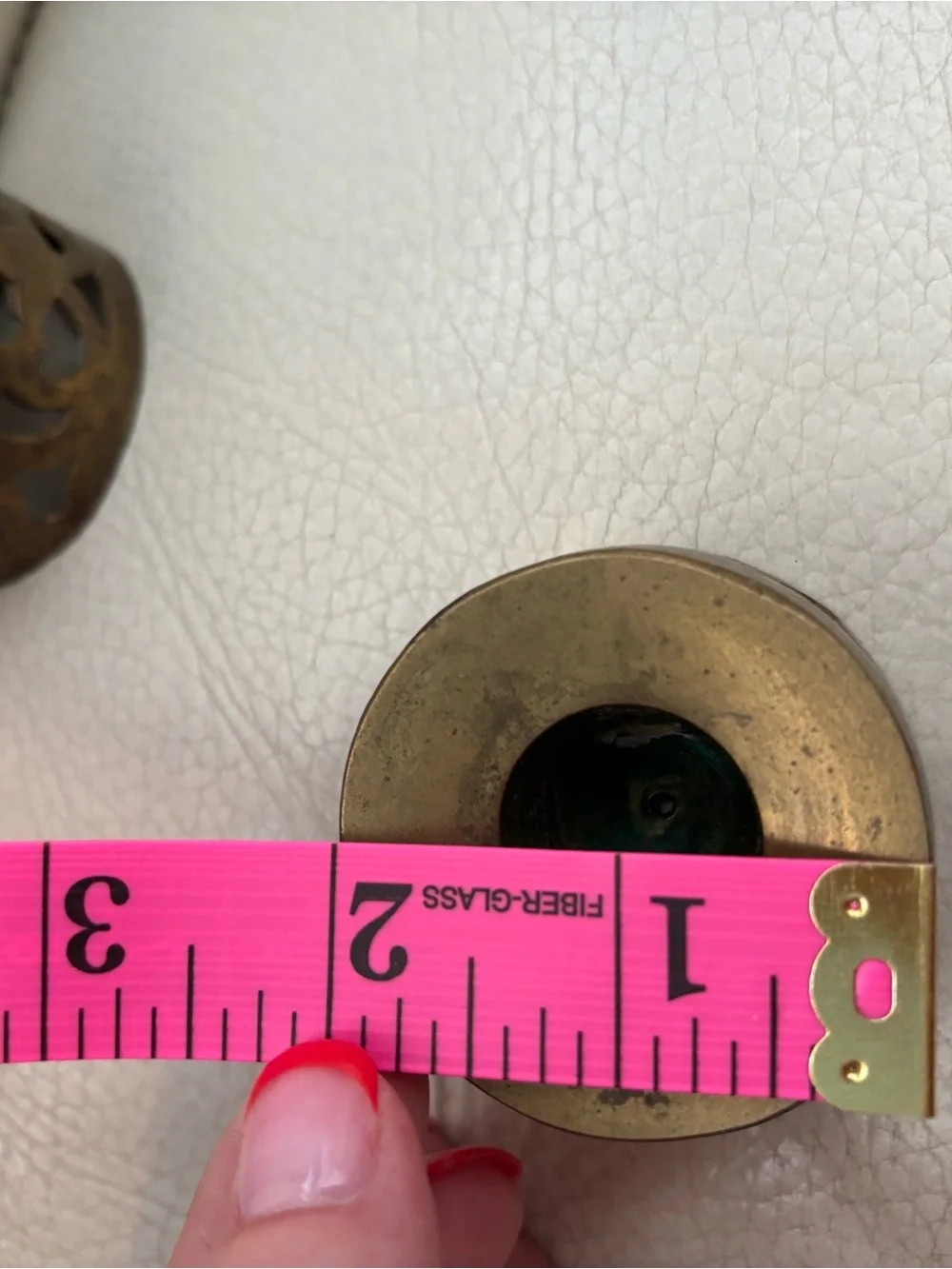 Antique-Style Brass Candle Holders - Brass Finish